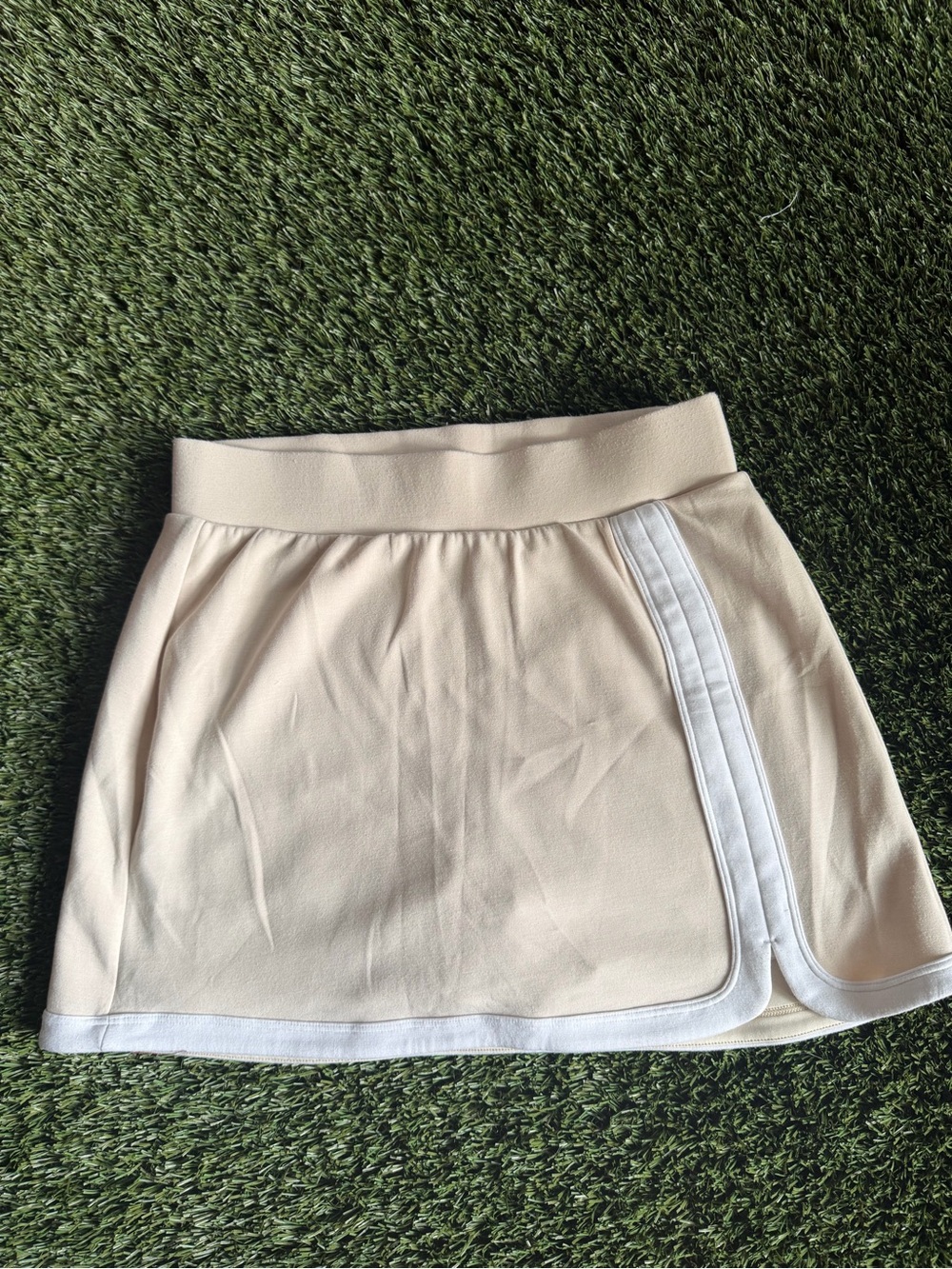 JoyLab Cream Athletic Skort with Built-In Shorts | Women’s Small